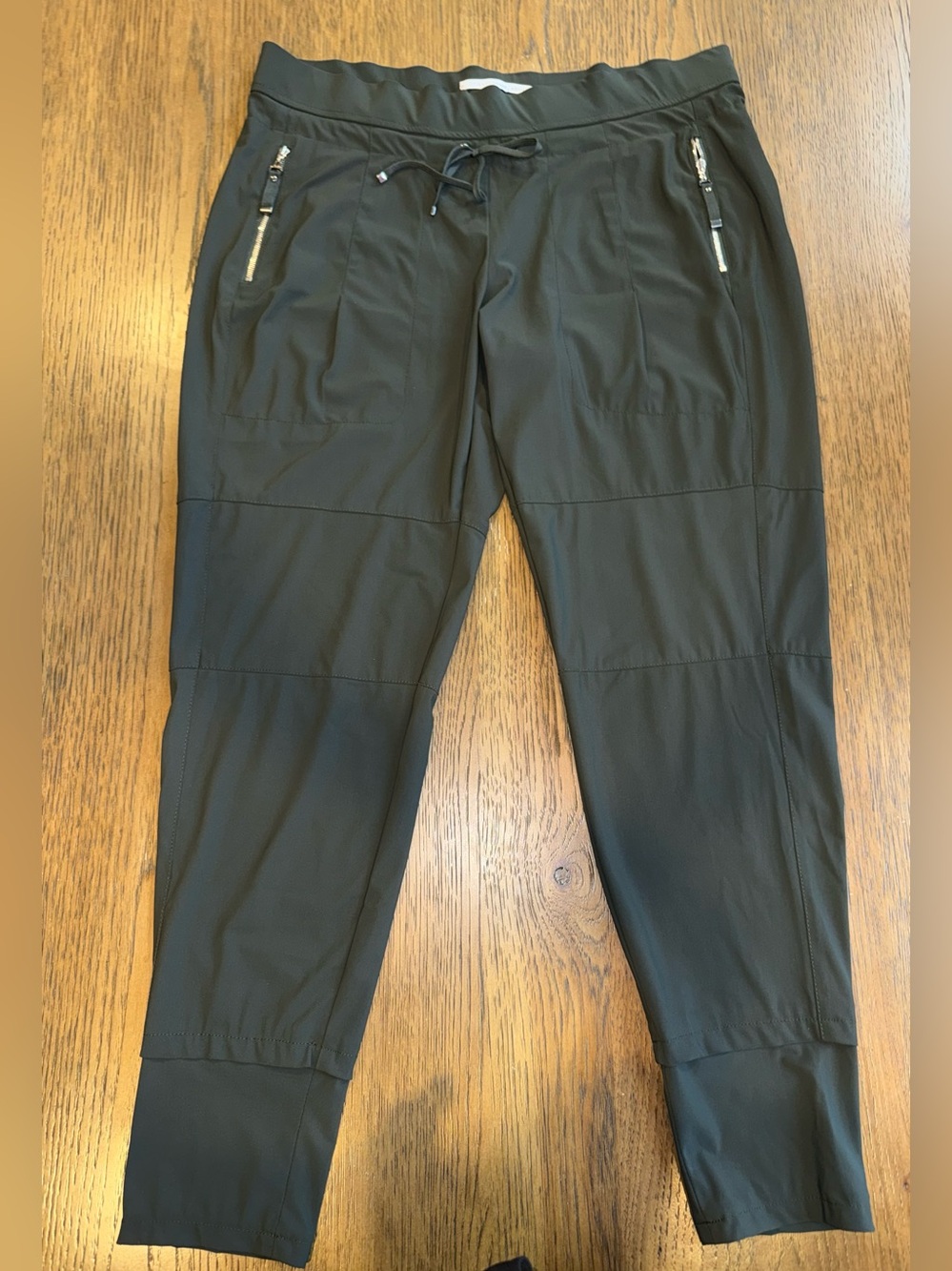 RAFFAELLO ROSSI Olive Green Pants